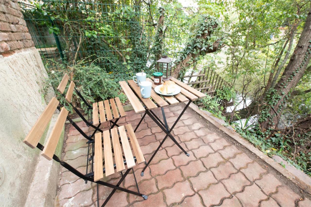 Ferienwohnung Terrasse des Loges Rennes Exterior foto