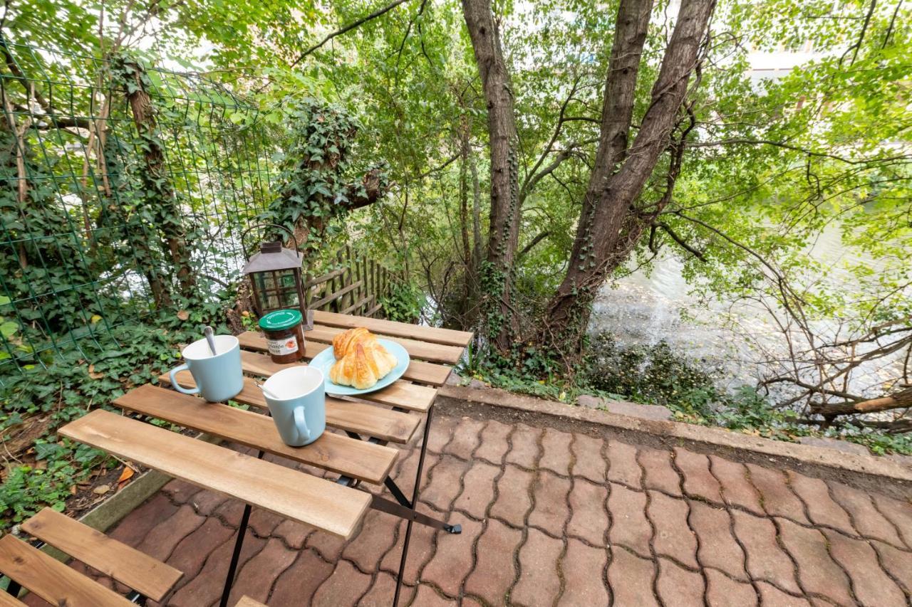 Ferienwohnung Terrasse des Loges Rennes Exterior foto